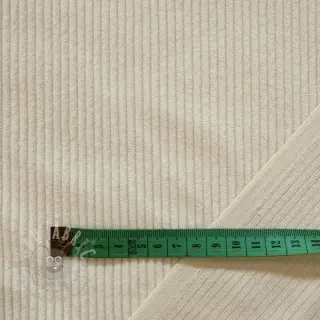 Ribfluweel 6W COTTON TOUCH ecru