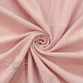 Ribfluweel 6W COTTON TOUCH rose