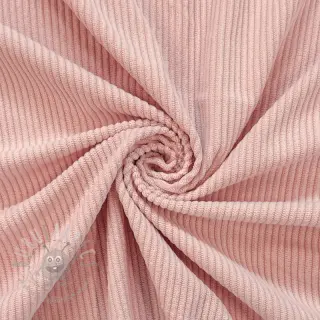 Ribfluweel 6W COTTON TOUCH rose
