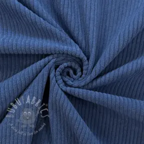 Ribfluweel 6W COTTON TOUCH blue