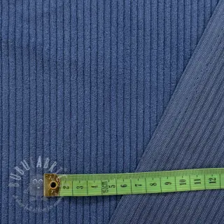 Ribfluweel 6W COTTON TOUCH blue