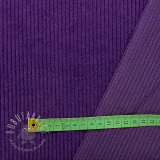 Ribfluweel 6W COTTON TOUCH purple