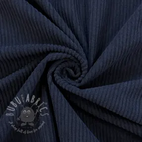 Ribfluweel 6W COTTON TOUCH navy
