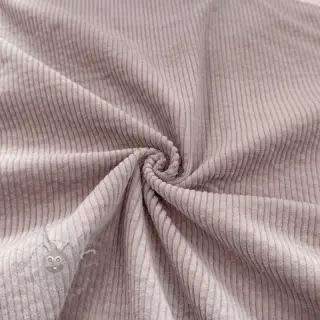 Ribfluweel 6W WASHED STRETCH old pink