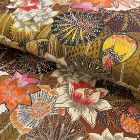 Decoratiestof jacquard Opium allover or