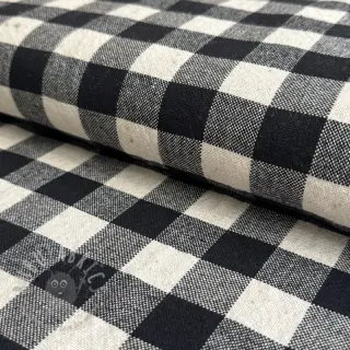 Decoratiestof Celestin noir