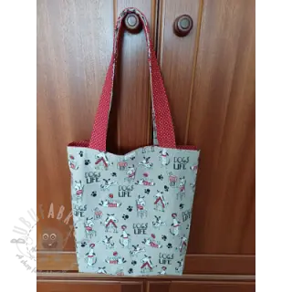 Decoratiestof Linenlook Dogs life