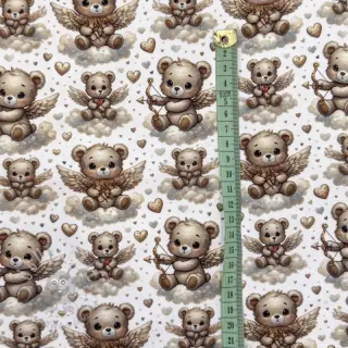 Tricot Lovely angels design B digital print