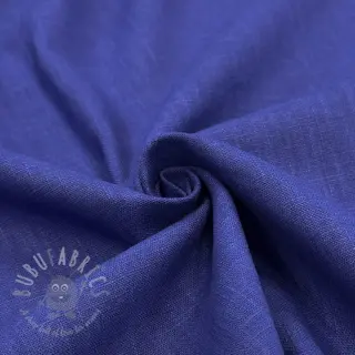 Voorgewassen linnen sapphire blue