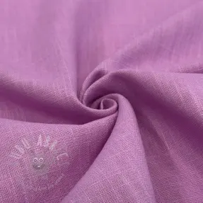 Voorgewassen linnen orchid pink