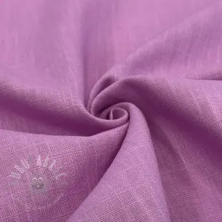 Voorgewassen linnen orchid pink