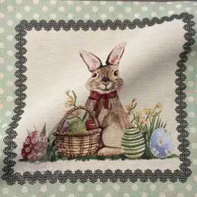 Decoratiestof GOBELIN PREMIUM Easter Bunny Eggs PANEL