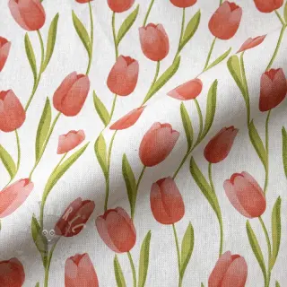 Decoratiestof premium Hand Drawn Tulip