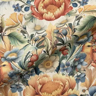 Decoratiestof Linenlook Bloom Fruit Paradise digital print