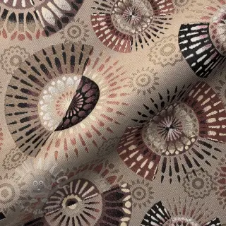 Decoratiestof jacquard Mandala Circle Sun