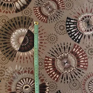 Decoratiestof jacquard Mandala Circle Sun
