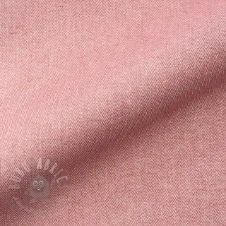 Decoratiestof DOBBY Zigzag blush