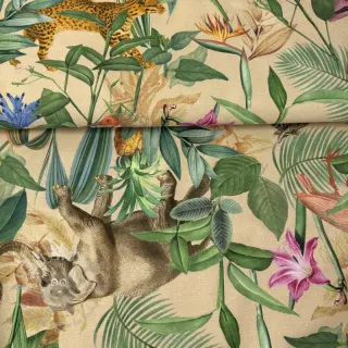 Decoratiestof premium Tropical Jungle Dream digital print