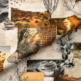 Decoratiestof premium Artistic Sunny View digital print