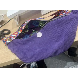 Menčester 6W WASHED STRETCH purple