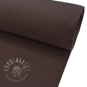 Gladde boordstof PREMIUM dark mocha