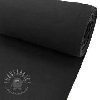 Gladde boordstof PREMIUM black