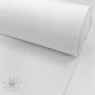 Gladde boordstof PREMIUM white