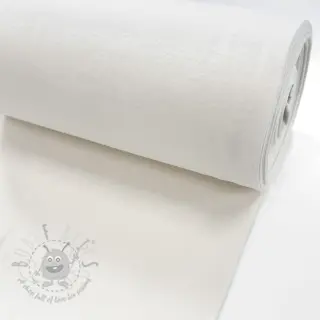 Gladde boordstof PREMIUM off white