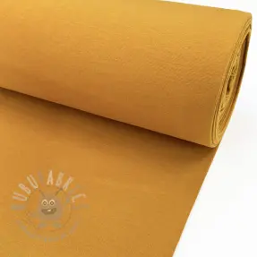 Gladde boordstof PREMIUM ochre