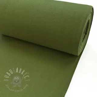 Gladde boordstof PREMIUM moss green