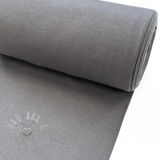 Gladde boordstof PREMIUM middle grey