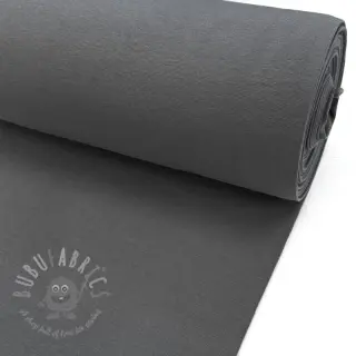 Gladde boordstof PREMIUM dark grey