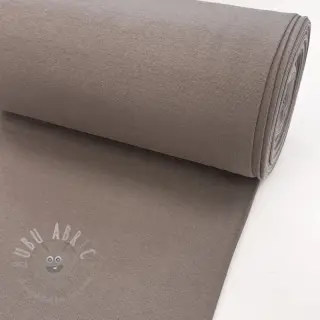 Gladde boordstof PREMIUM taupe