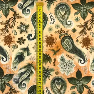 Dubbelgaas/mousseline Floraly mix design E digital print