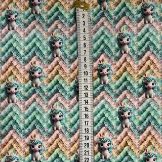 Úplet Cutie Unicorn digital print