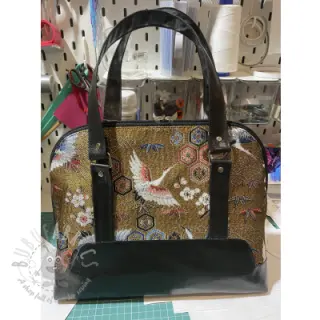Decoratiestof jacquard Grues or