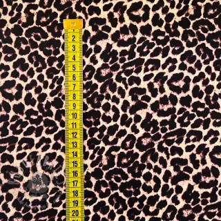 Viscose SATIN Animal skin digital print