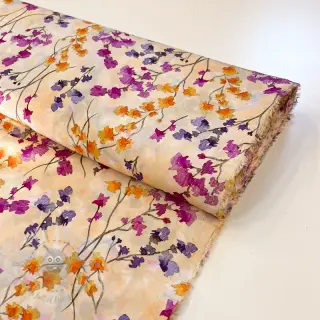 Viscose RADIANCE Ephora flowers digital print