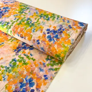 Viscose RADIANCE Danaan yellow digital print