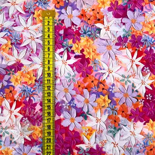 Viscose RADIANCE Gracia flowers digital print