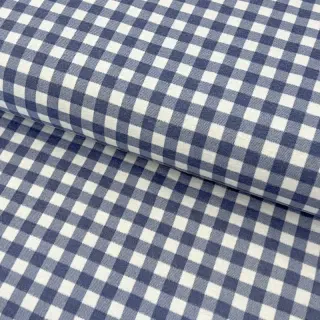 Bavlnená látka FLANNEL Check blue