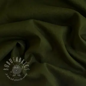 Voorgewassen linnen 170 g army green