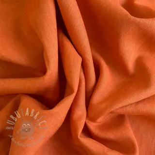 Voorgewassen linnen 170 g pumpkin orange