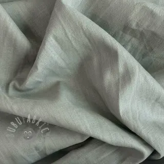 Voorgewassen linnen 170 g sage grey
