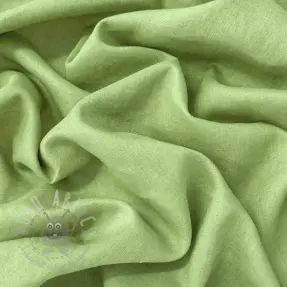 Voorgewassen linnen 170 g light green