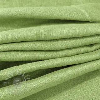 Voorgewassen linnen 170 g light green