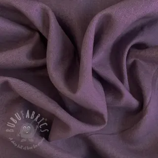Voorgewassen linnen 170 g aubergine