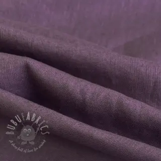 Voorgewassen linnen 170 g aubergine