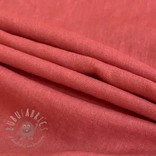 Voorgewassen linnen 170 g rose pink
