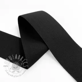 Glad elastiek 4 cm black